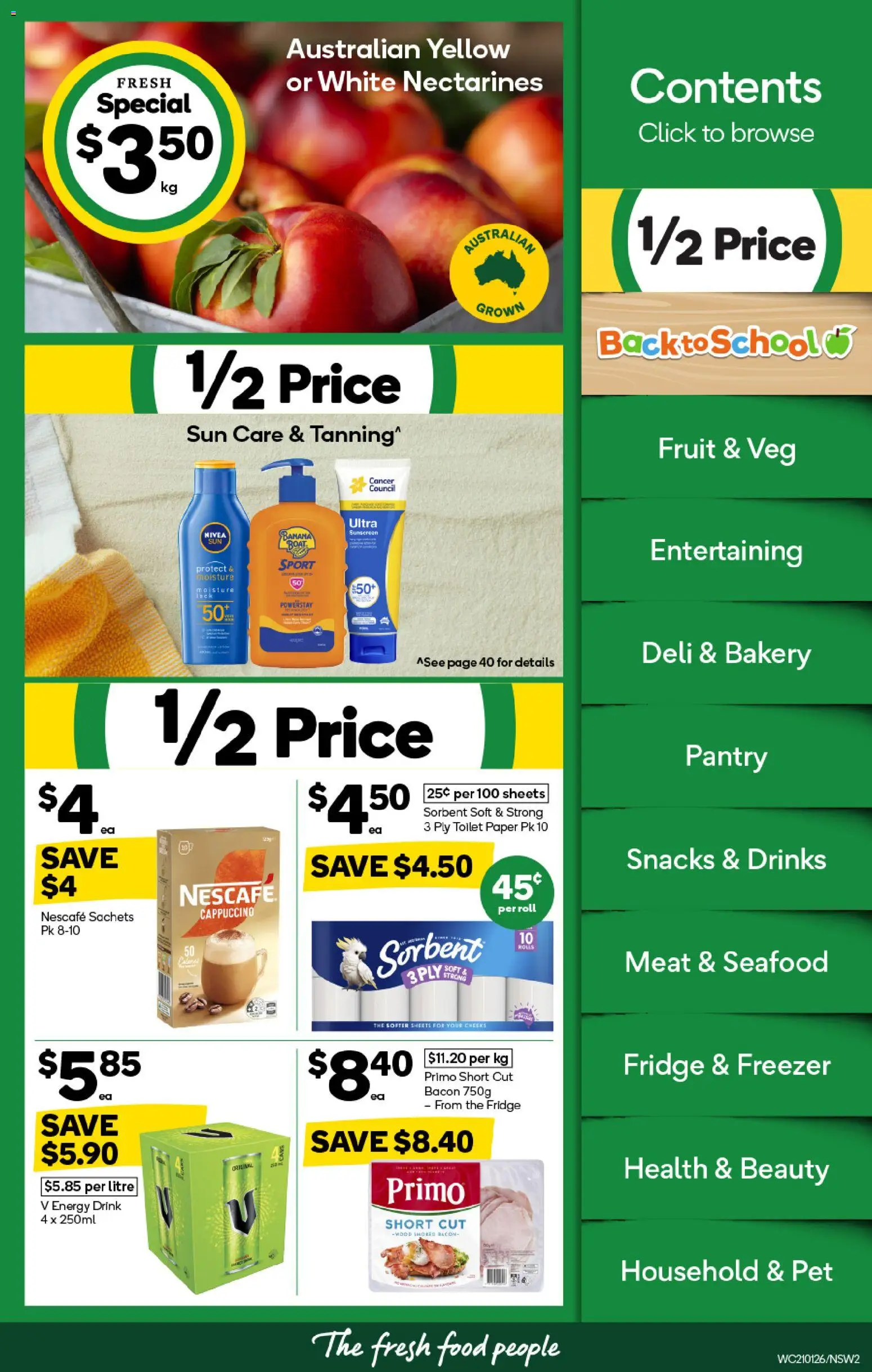 Woolworths catalogue - valid from 21.01.2026 | Page: 2 | Products: Household, Meat, Freezer, Bakery