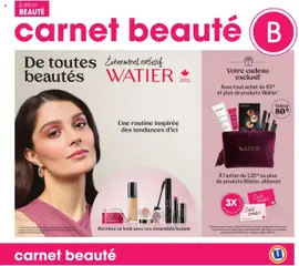 Preview of Uniprix - Carnet Beauté from shop Uniprix valid from 09.10.2025