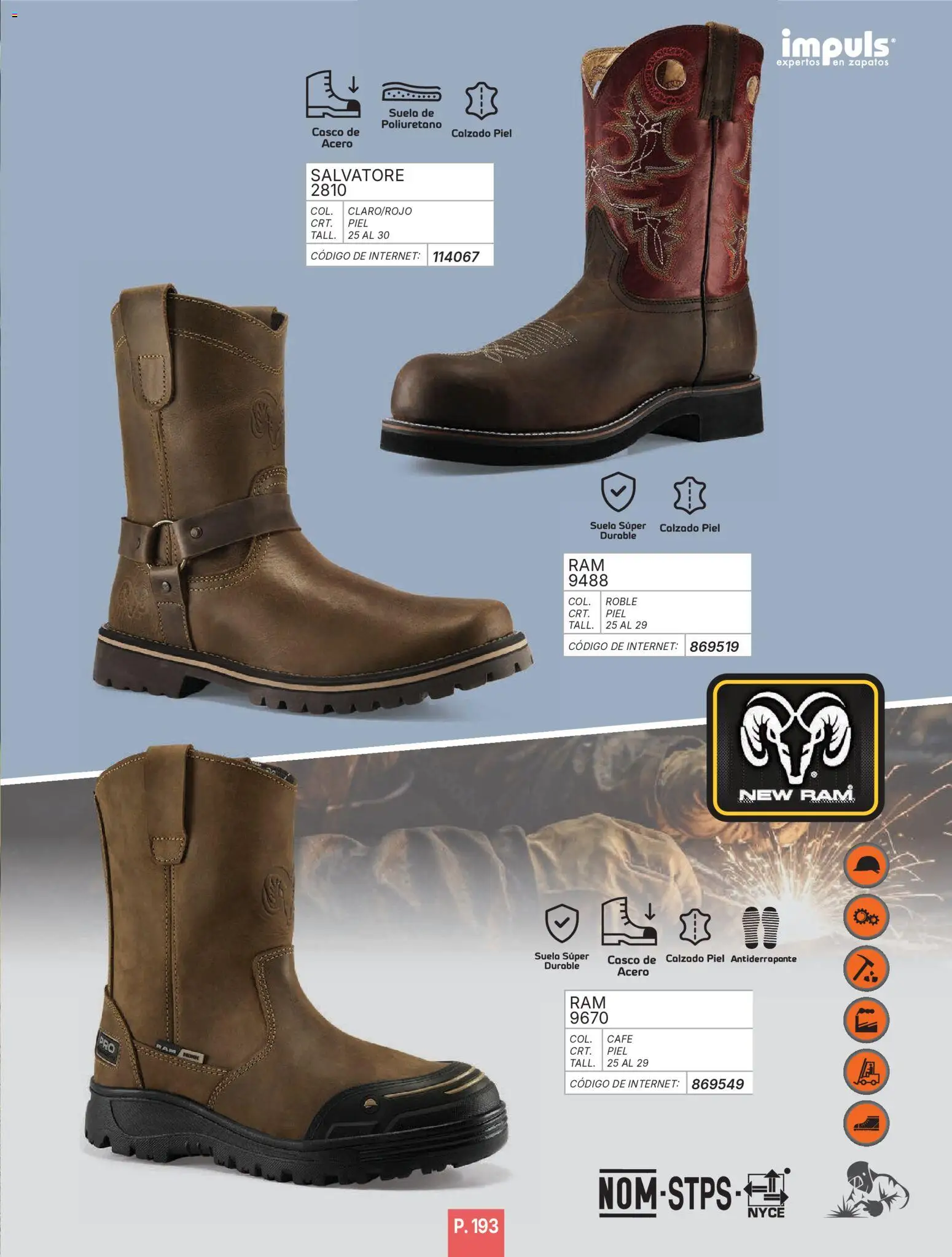 Nuevas ofertas de Impuls válidas en toda la República Mexicana desde el 01.01.2026. ¡Encuentra las mejores ofertas en Impuls catálogo Caballero! | Página: 195 | Productos: Zapatos, Café