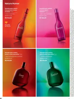 Natura - Ciclo 01/2026 - Pré-Visualização do folheto da loja Natura, válido de 26.12.2025 | Página: 28 | Produtos: Bergamota, Desodorante, Base