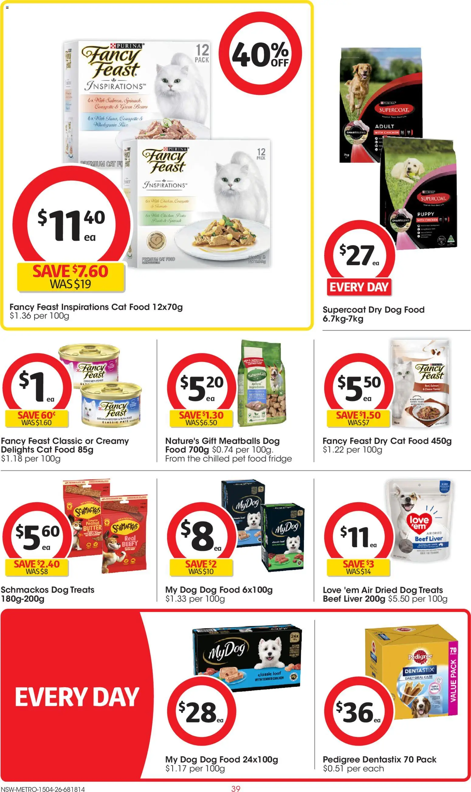 Coles catalogue - valid from 15.04.2026 | Page: 39 | Products: Butter, Rice, Beef, Fridge
