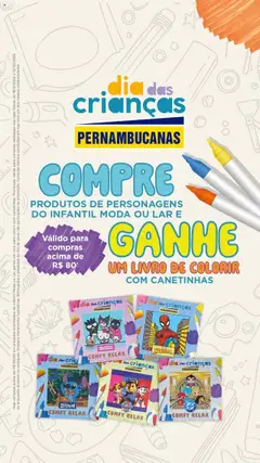 Pernambucanas - Ofertas Crianças - Pré-Visualização do folheto da loja Pernambucanas, válido de 18.09.2025