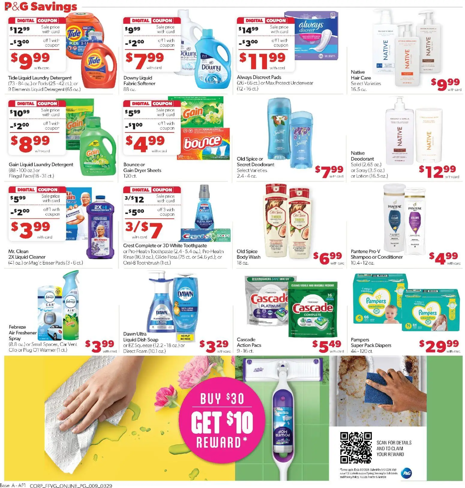 Family Fare Weekly Ad - MI - valid from 29.03.2026 | Page: 18 | Products: Conditioner, Soap, Toothbrush, Dryer