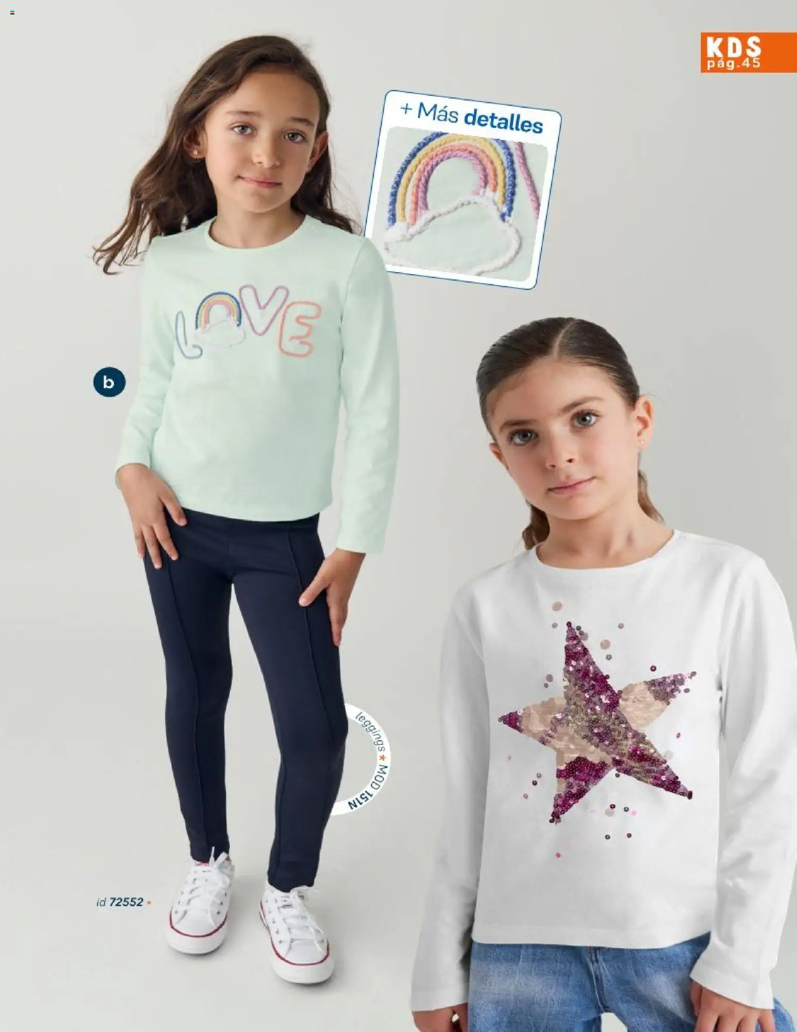 Nuevas ofertas de Price Shoes válidas en toda la República Mexicana desde el 21.10.2025. ¡Encuentra las mejores ofertas en Price Shoes catálogo KIids Oto-Inv 2025! | Página: 45 | Productos: Leggings