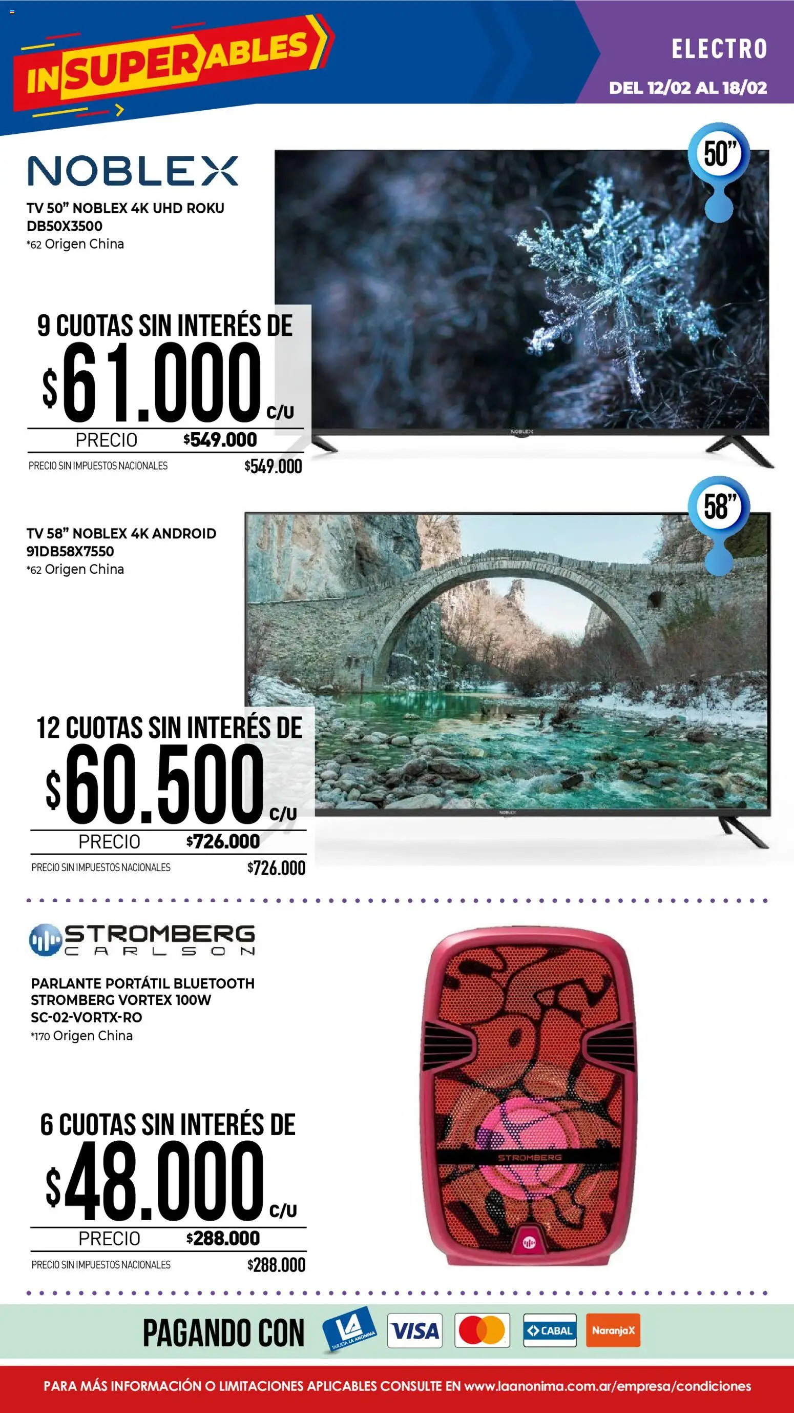 La Anonima catálogo │ válido desde el 12.02.2026 | Página: 42