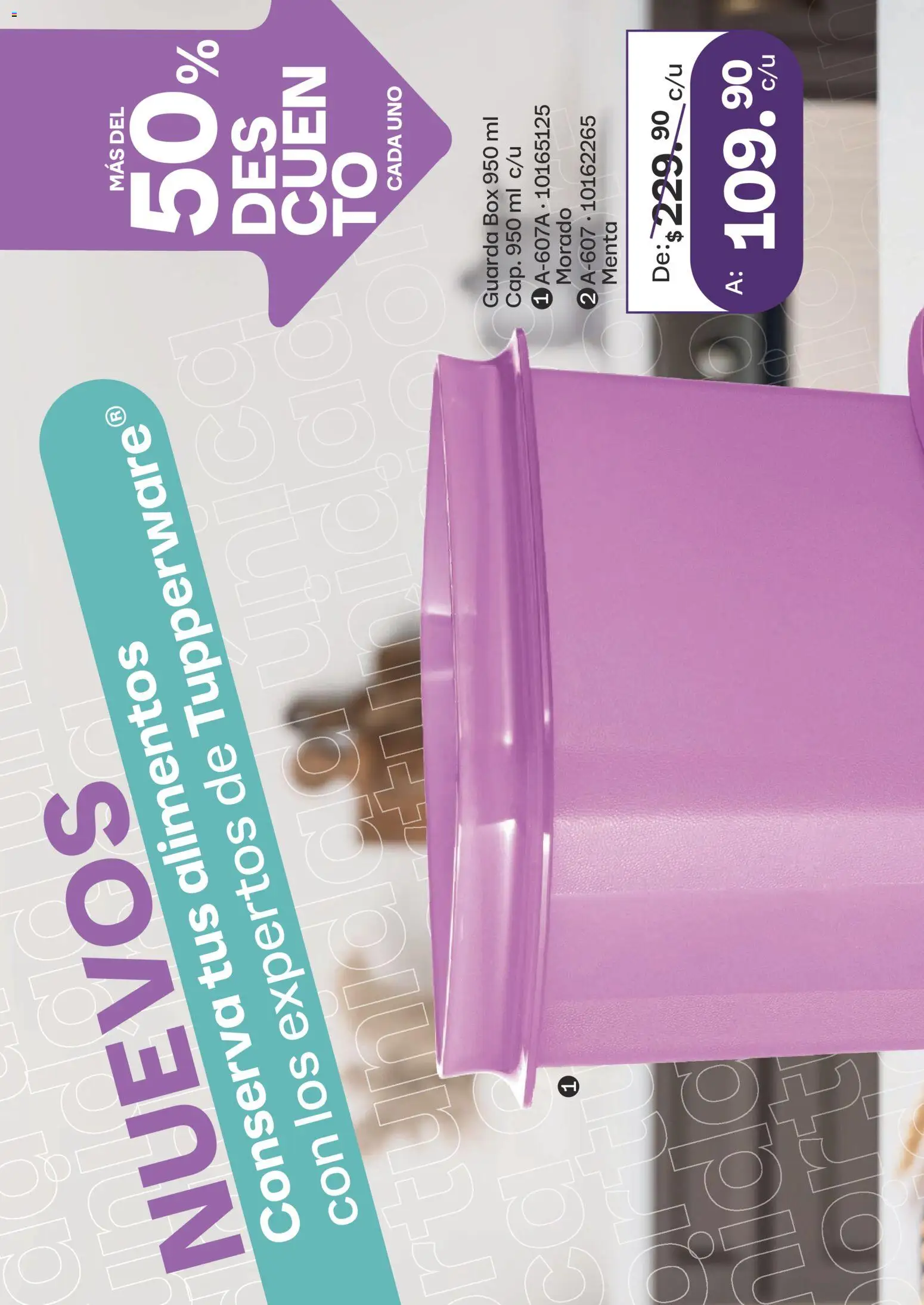 Nuevas ofertas de Tupperware válidas en toda la República Mexicana desde el 23.02.2026. ¡Encuentra las mejores ofertas en Tupperware catálogo! | Página: 40