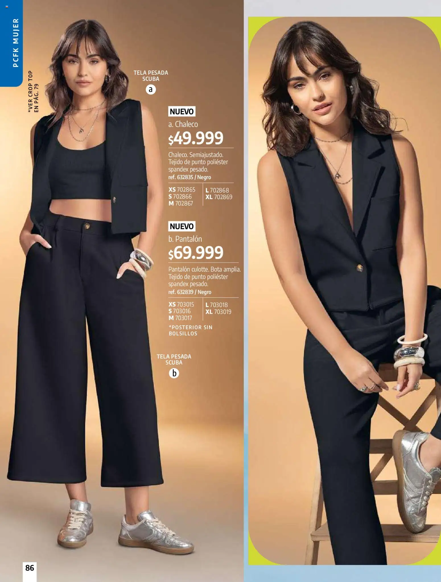 Pacifika revista - valida desde el 01.02.2026 | Página: 86 | Productos: Top, Chaleco