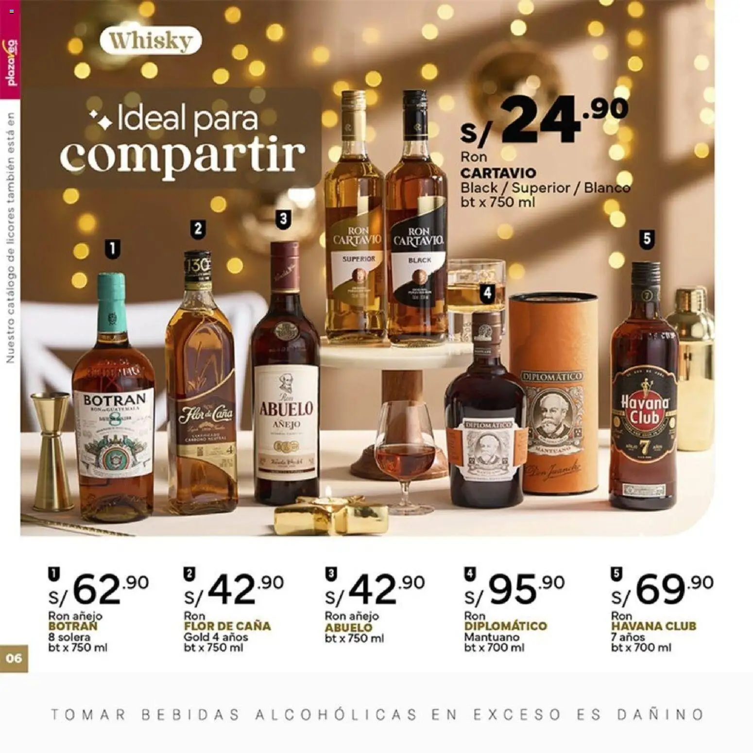 Catálogo Plaza Vea válido desde 26.12.2025 | Página: 6 | Productos: Whisky