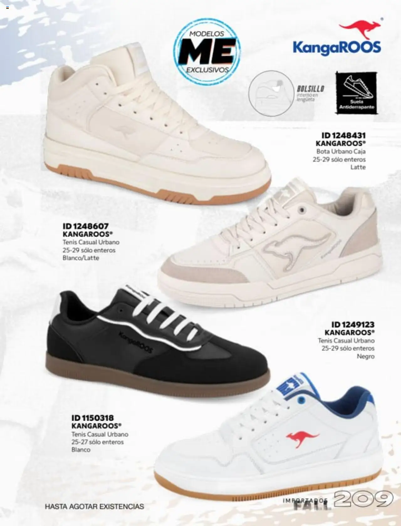 Nuevas ofertas de Price Shoes válidas en toda la República Mexicana desde el 18.08.2025. ¡Encuentra las mejores ofertas en Price Shoes - Catálogo Fall Importados! | Página: 209 | Productos: Tenis, Caja