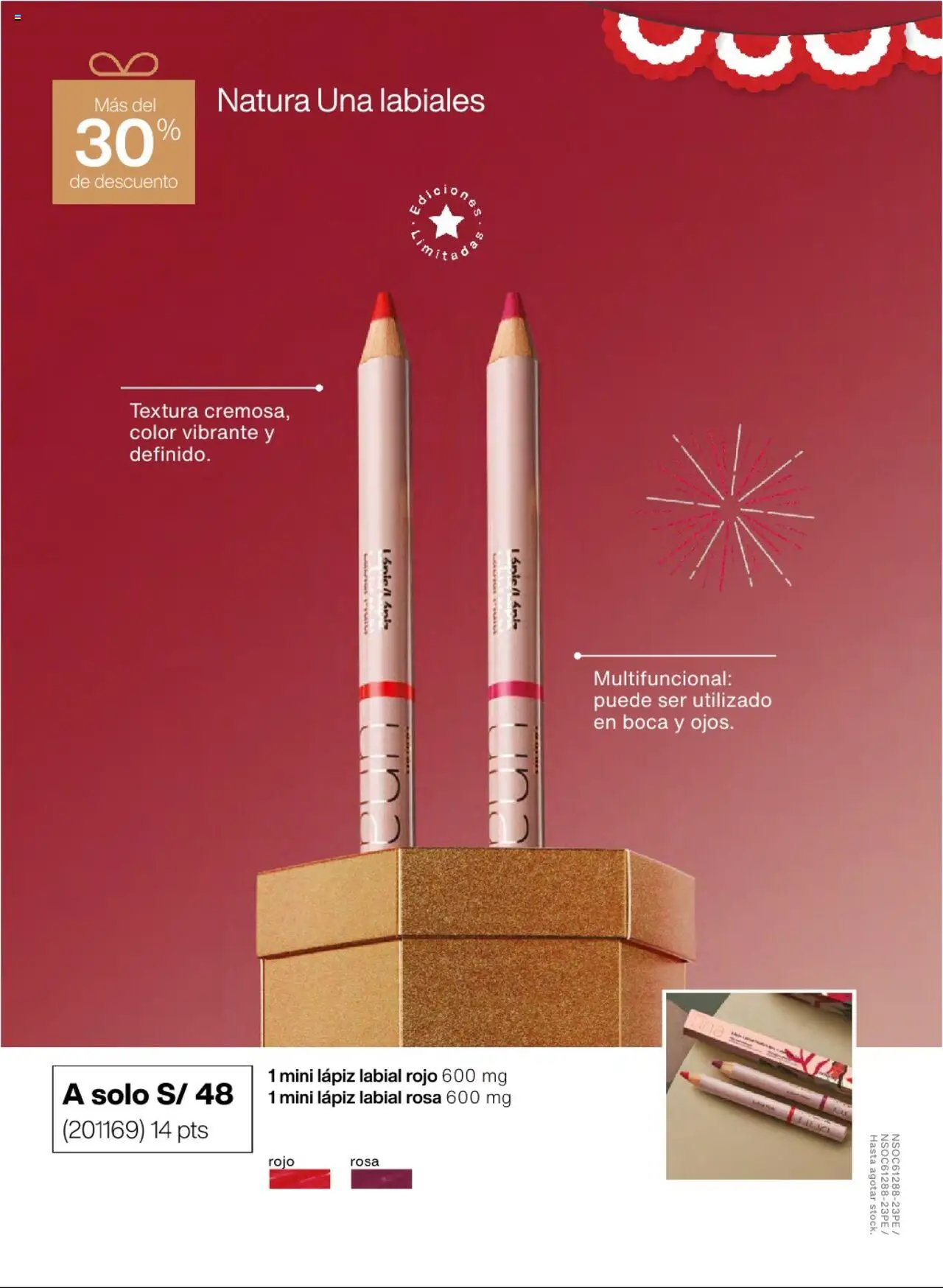 Catálogo Natura válido desde 01.07.2025 | Página: 34 | Productos: Lápiz labial