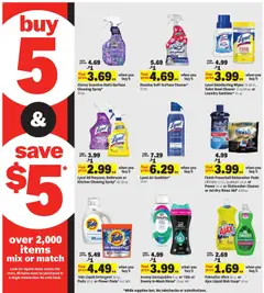 Preview of Meijer weekly ads valid from 28.01.2026 | Page: 15 | Products: Detergent, Dishwasher cleaner, Dishwasher
