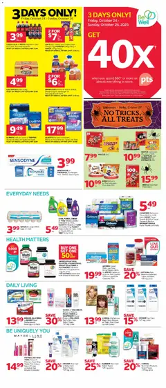 Preview of Rexall weekly flyer / circulaire from shop Rexall valid from 24.10.2025