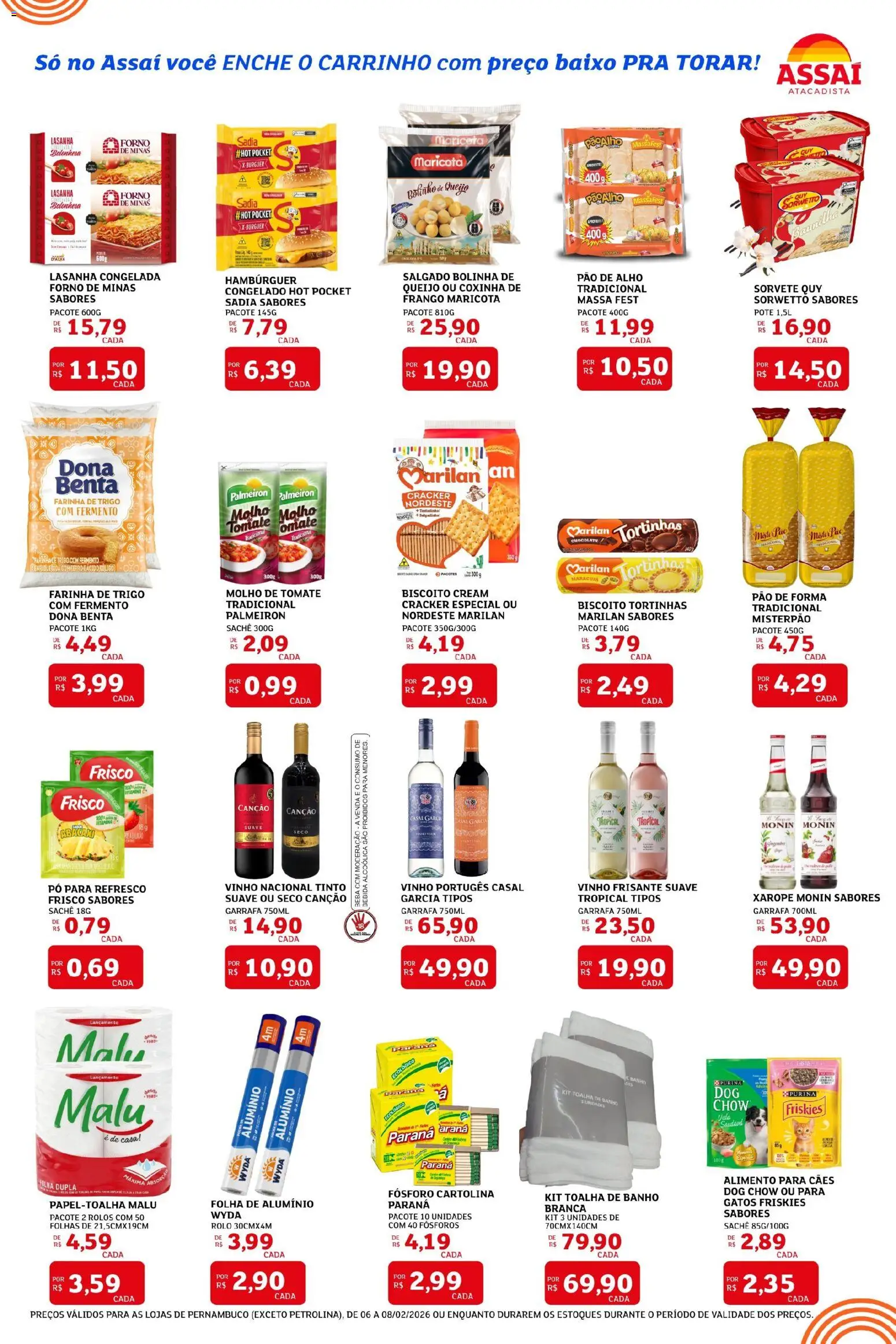 Assaí Atacadista Folheto - válido de 06.02.2026 | Página: 2