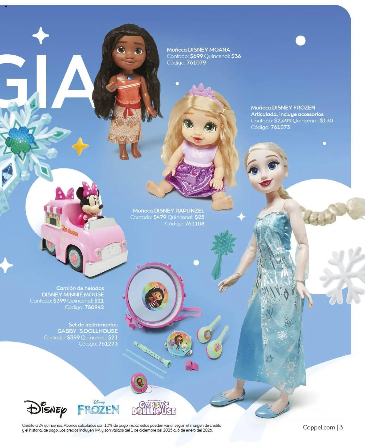 Nuevas ofertas de Coppel válidas en toda la República Mexicana desde el 01.12.2025. ¡Encuentra las mejores ofertas en Coppel catálogo Regalos A Lo Grande! | Página: 3