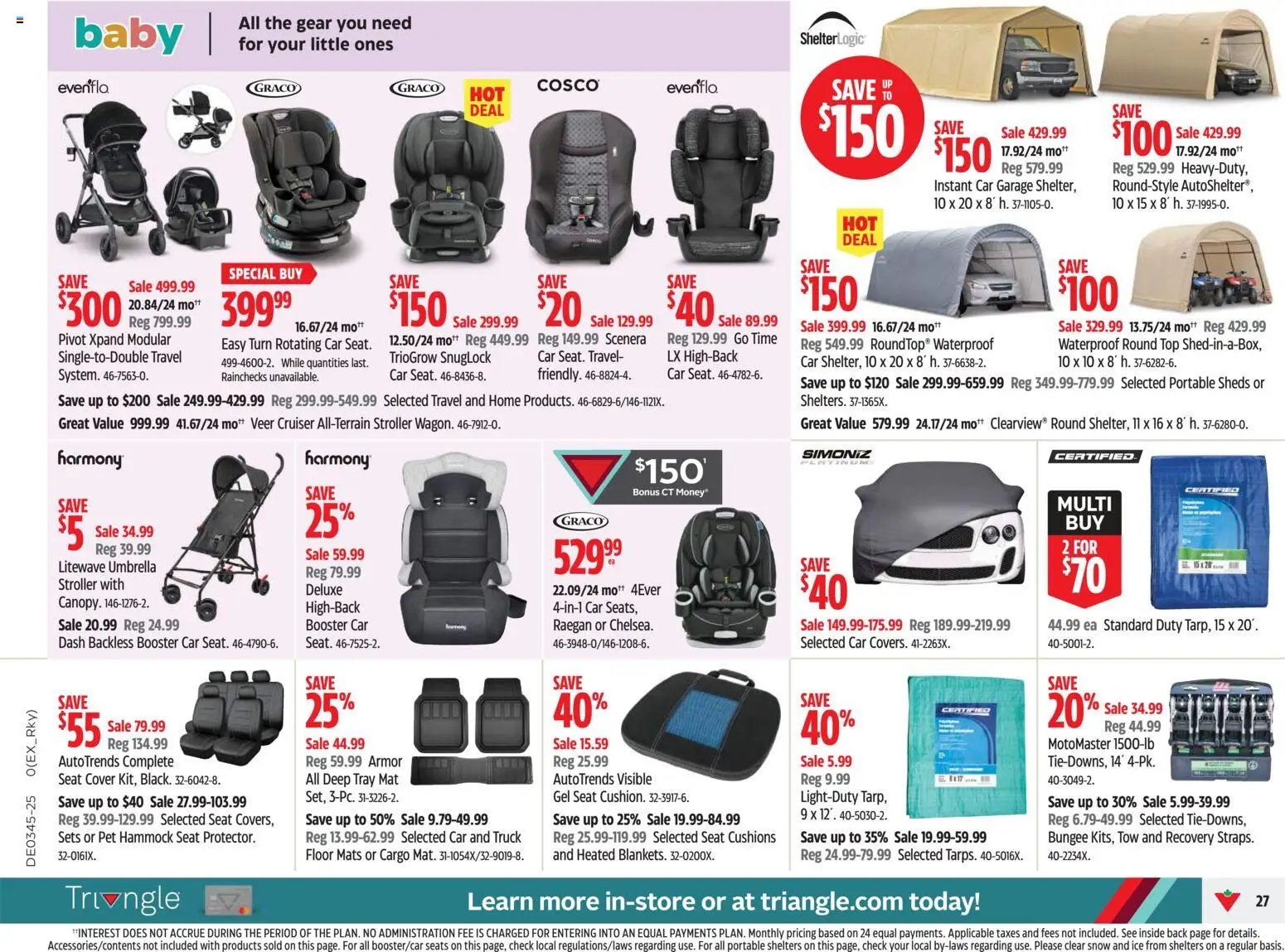 Canadian Tire flyer valid from 30.10.2025 | Page: 27 | Products: Umbrella