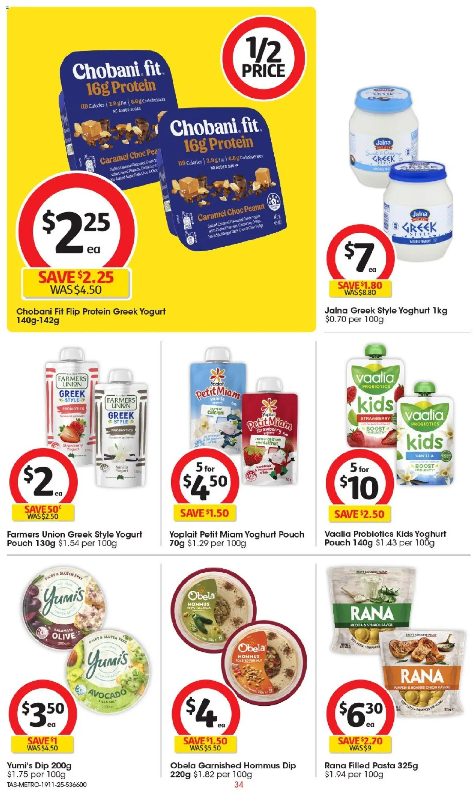 Coles catalogue - valid from 19.11.2025 | Page: 35 | Products: Dairy, Spinach, Sugar, Pea