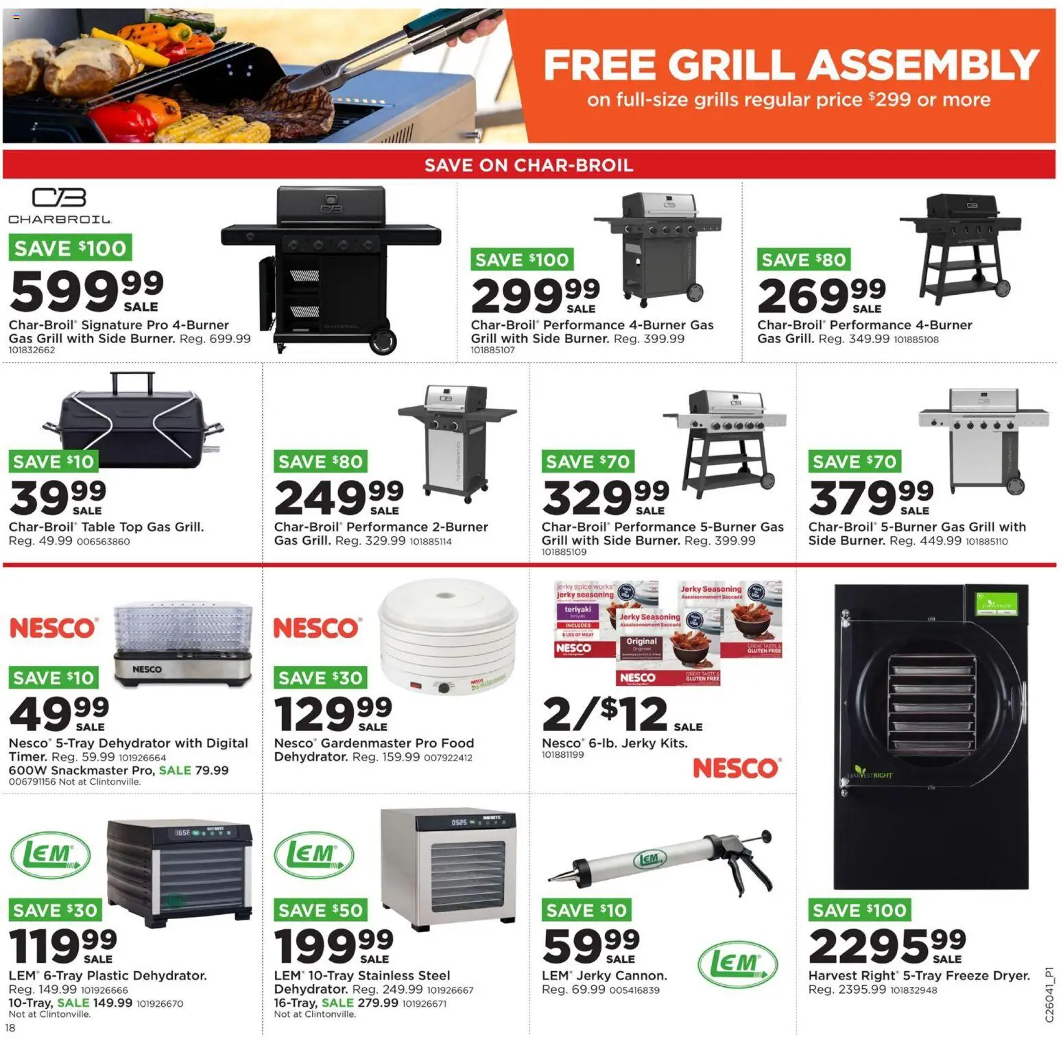 Mills Fleet Farm Weekly Ad - valid from 19.01.2026 | Page: 20 | Products: Table, Grill