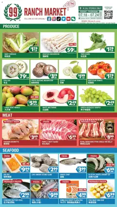 Preview of 99 Ranch Market weekly ads valid from 18.07.2025