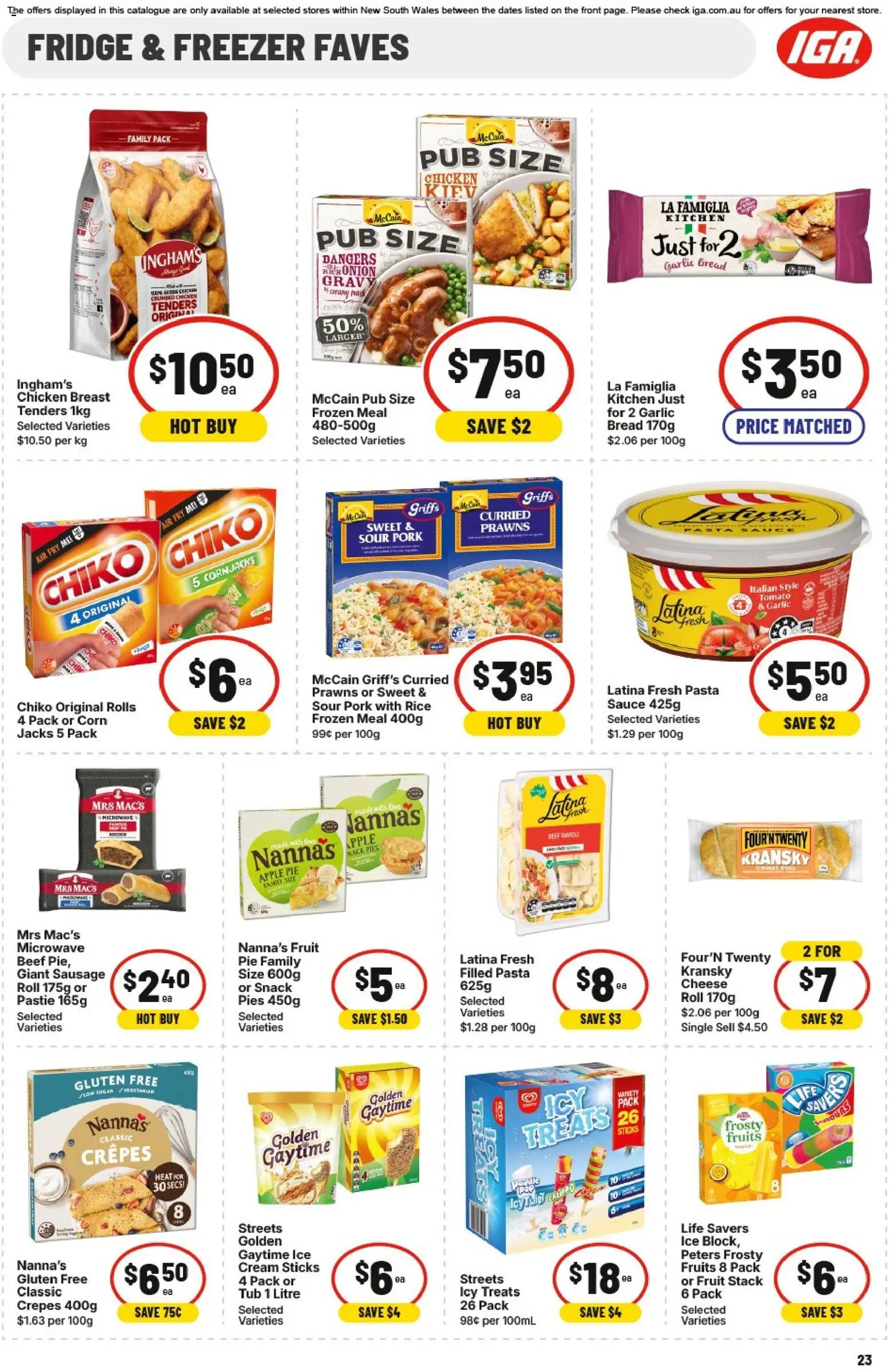 IGA catalogue - valid from 18.02.2026 | Page: 26 | Products: Flour, Tomatoes, Salt, Tortillas