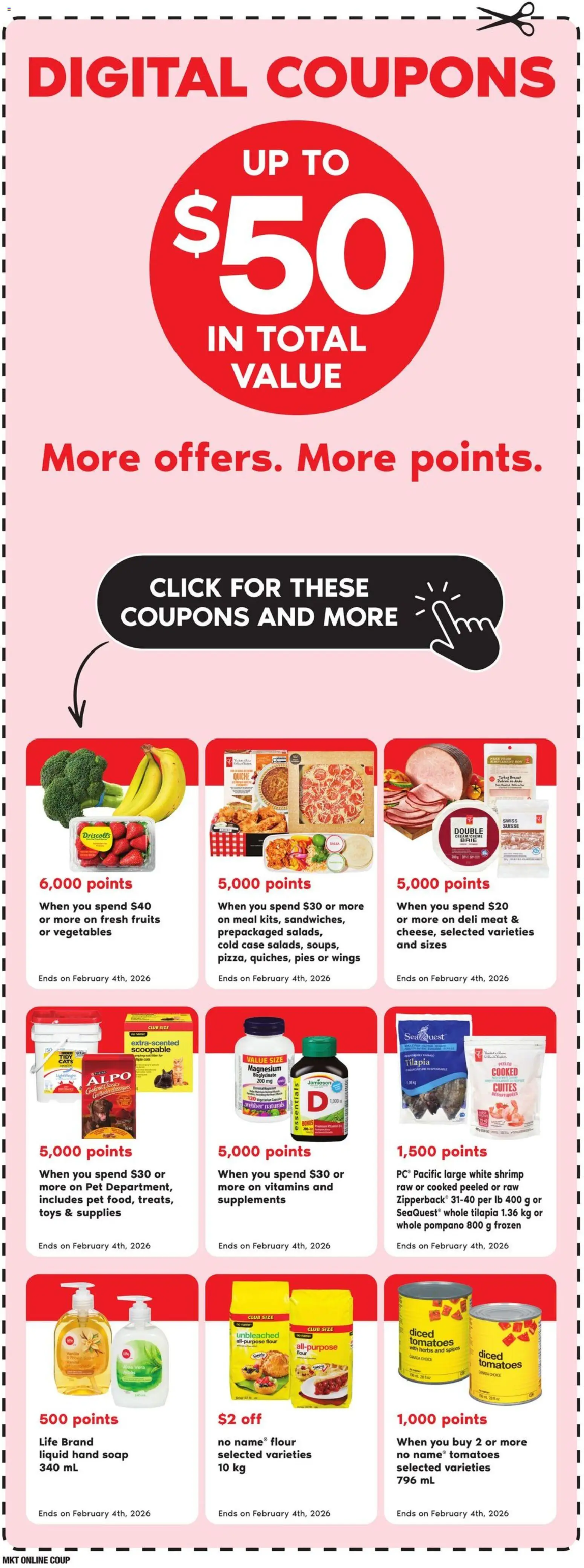 Loblaws flyer valid from 29.01.2026 | Page: 15 | Products: Case, Soap, Tomatoes