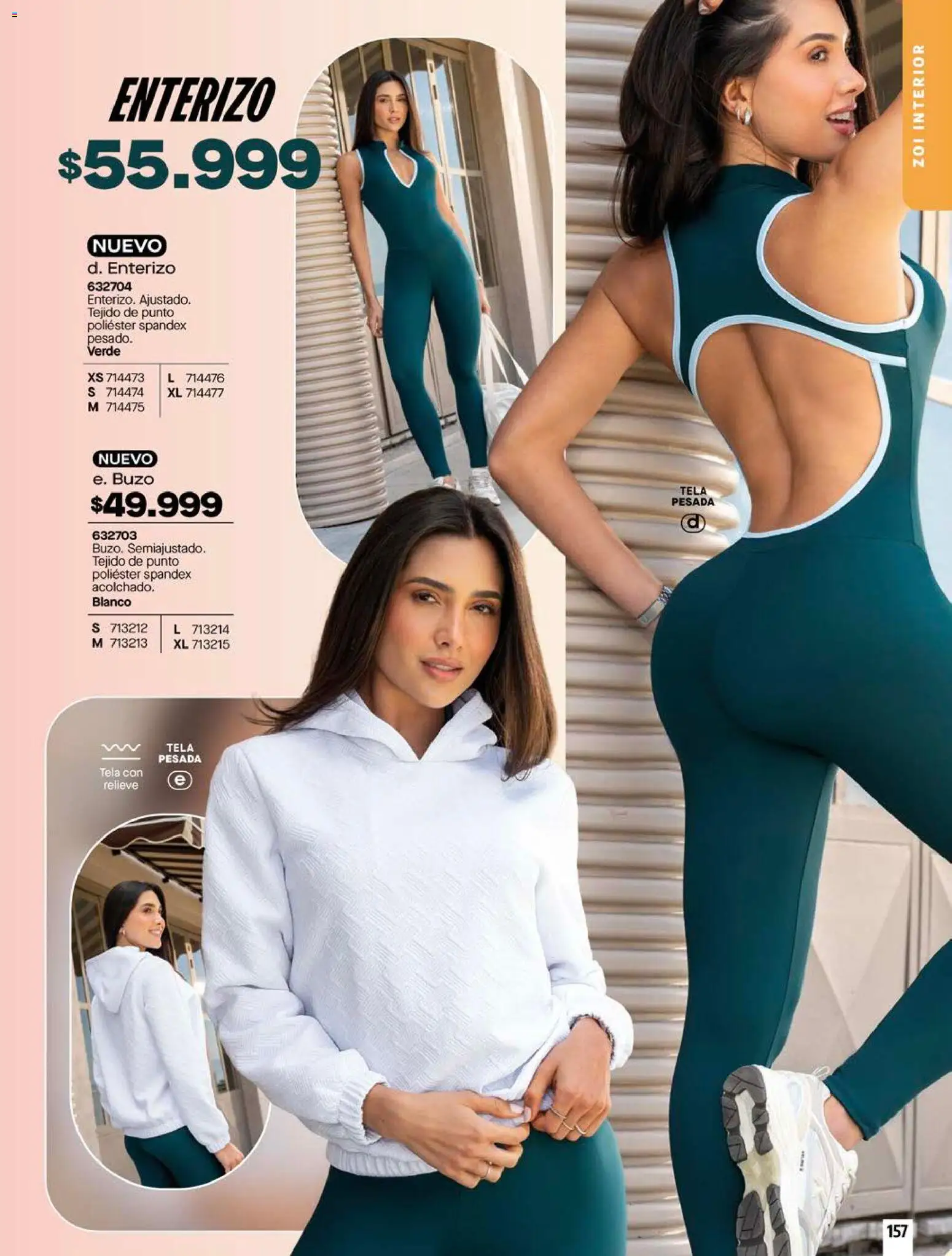 Pacifika revista - valida desde el 15.05.2026 | Página: 157 | Productos: Buzo, Enterizo