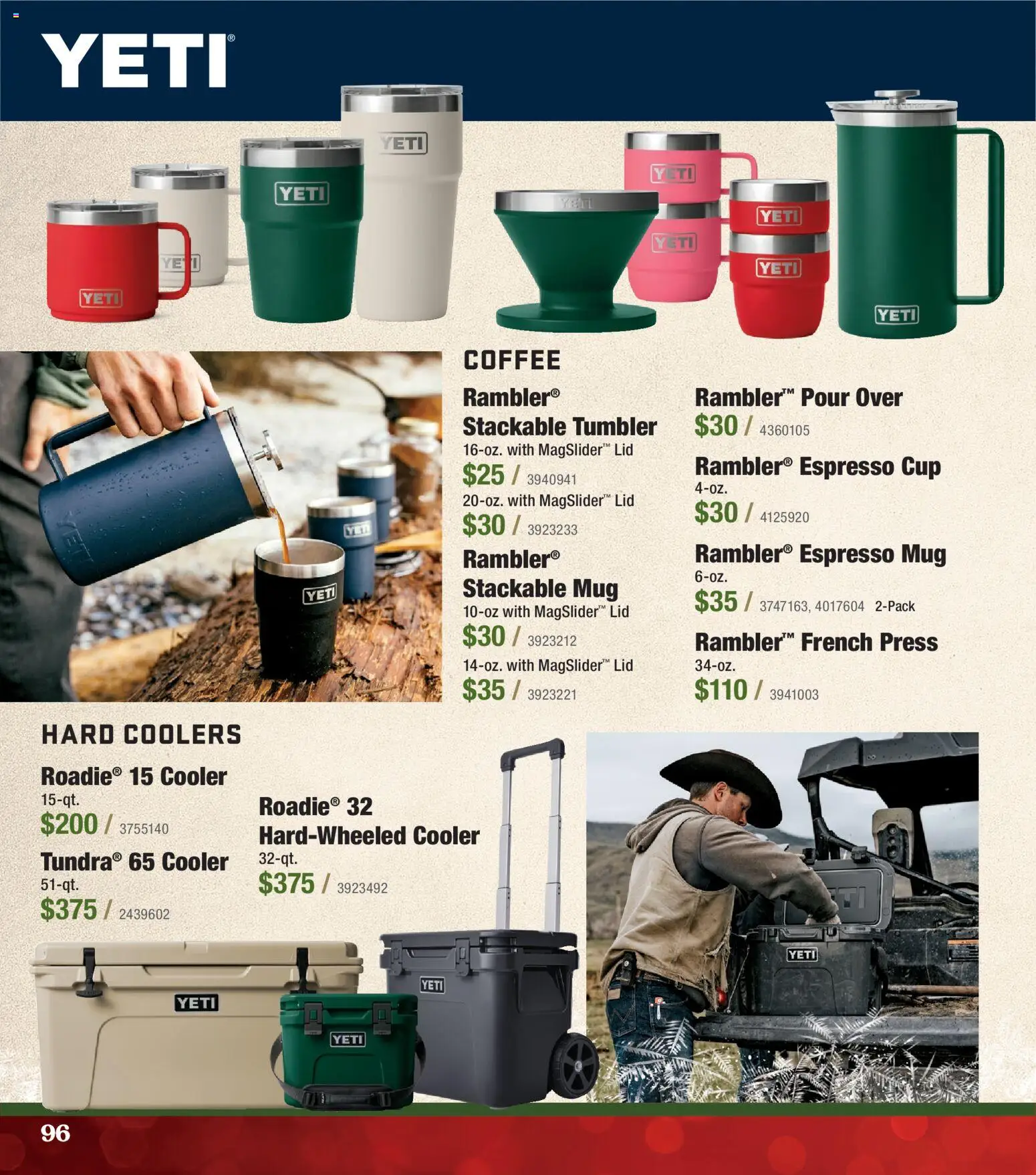 Cabela's Christmas Gift Guide 25 - valid from 01.11.2025 | Page: 96 | Products: Press, Coffee