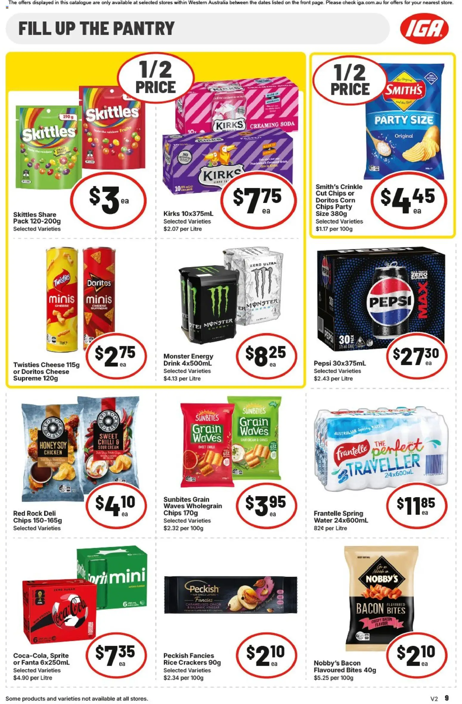 IGA catalogue - valid from 04.03.2026 | Page: 9 | Products: Lamb, Beef, Salmon, Sausage