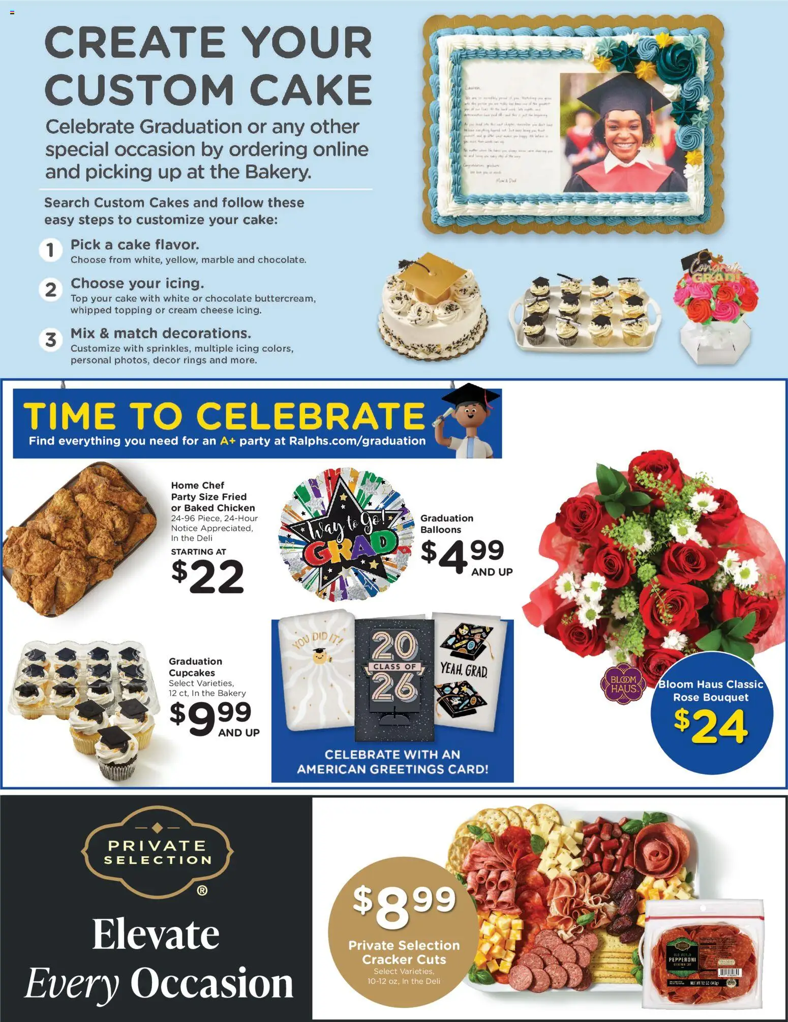 Ralphs Weekly Ad - valid from 29.04.2026 | Page: 12 | Products: Bakery, Cheese, Chocolate, Cream
