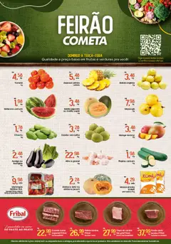 Cometa Supermercados - Ofertas Feirão - Pré-Visualização do folheto da loja Cometa Supermercados, válido de 24.08.2025