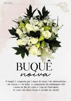 Bistek Supermercados ofertas de Buquês de Flores  - Pré-Visualização do folheto da loja Bistek Supermercados, válido de 06.02.2026 | Página: 7 | Produtos: Flores, Fita