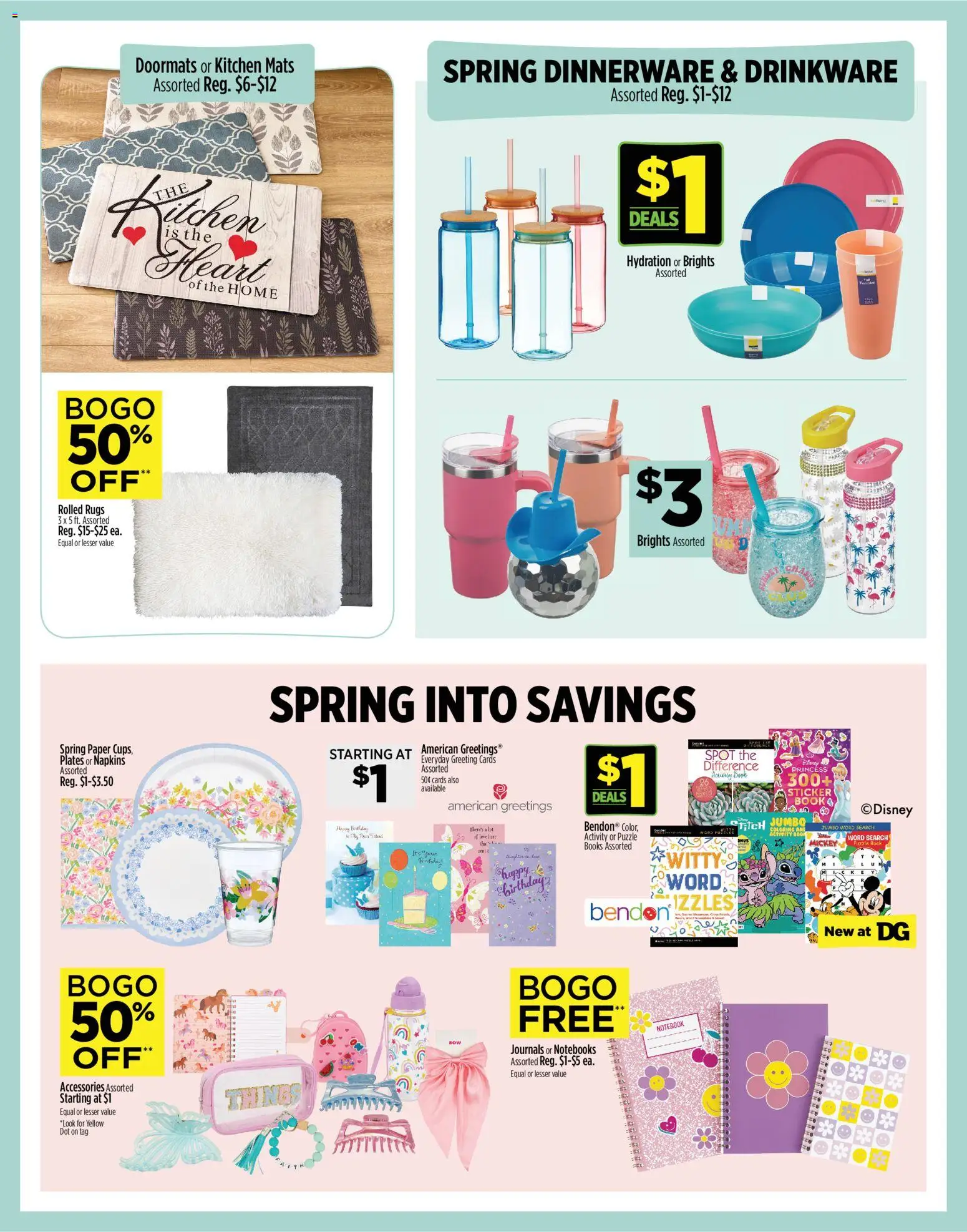 Dollar General Weekly Ad - valid from 05.04.2026 | Page: 14 | Products: Desk, Notebook