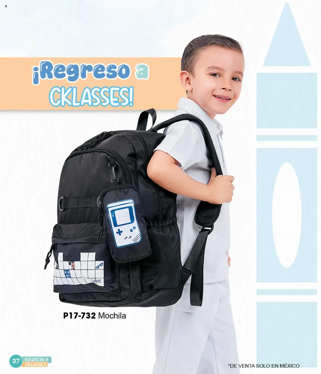 Nuevas ofertas de Cklass válidas en toda la República Mexicana desde el 08.09.2025. ¡Encuentra las mejores ofertas en Cklass - Catálogo Regreso a Clases! | Página: 38 | Productos: Mochila