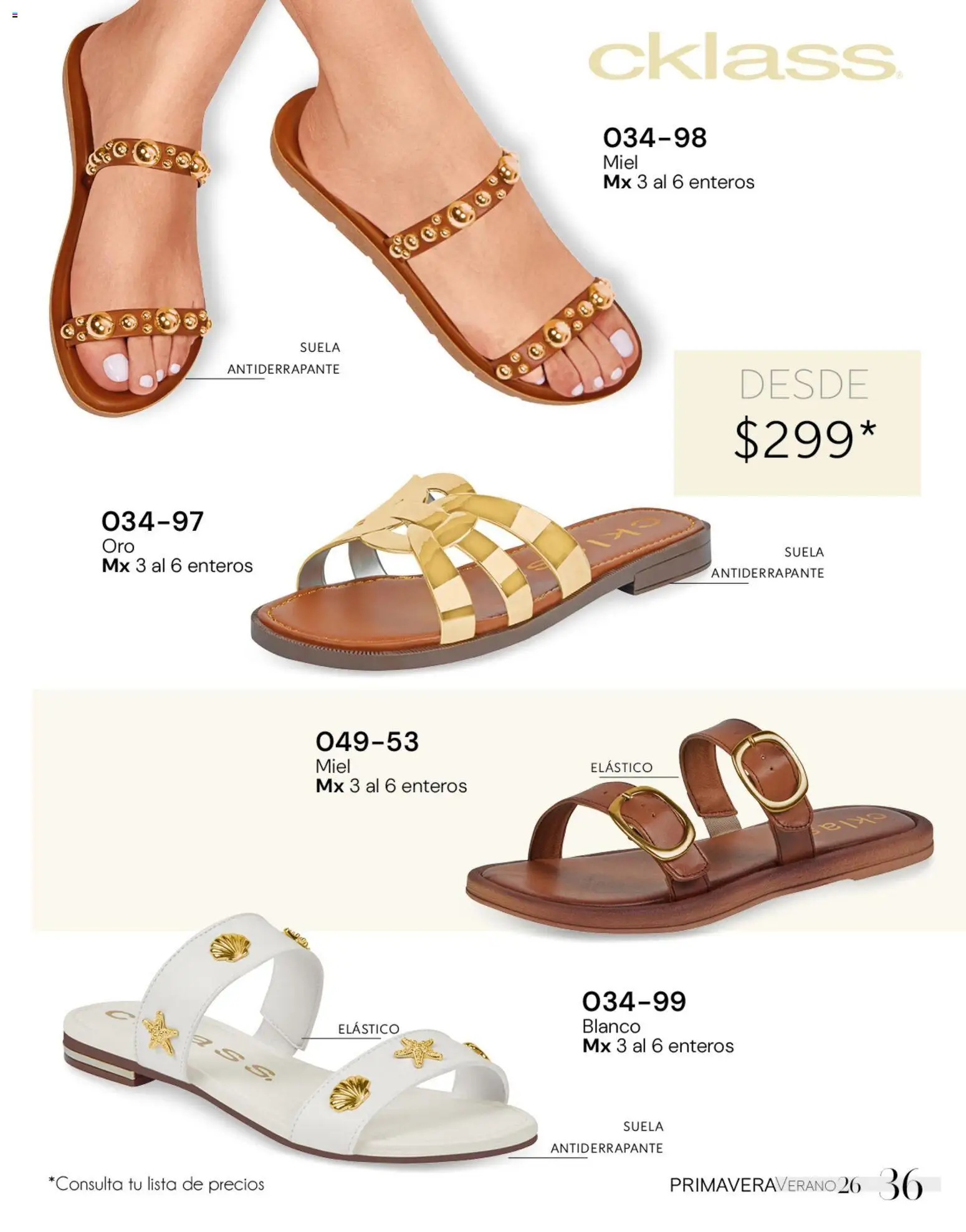 Nuevas ofertas de Cklass válidas en toda la República Mexicana desde el 02.01.2026. ¡Encuentra las mejores ofertas en Cklass catálogo Gala & Glamour! | Página: 68