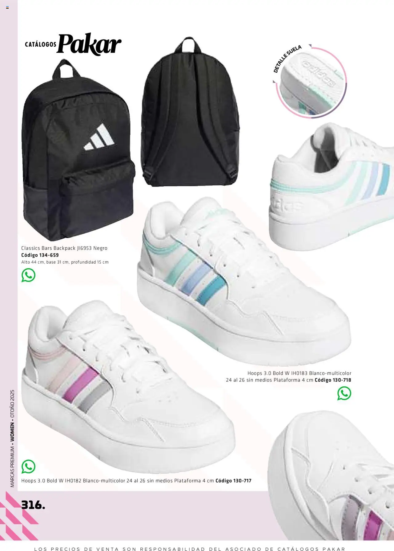 Nuevas ofertas de SC Pakar válidas en toda la República Mexicana desde el 29.08.2025. ¡Encuentra las mejores ofertas en SC Pakar - Catálogo Otoño Women! | Página: 316