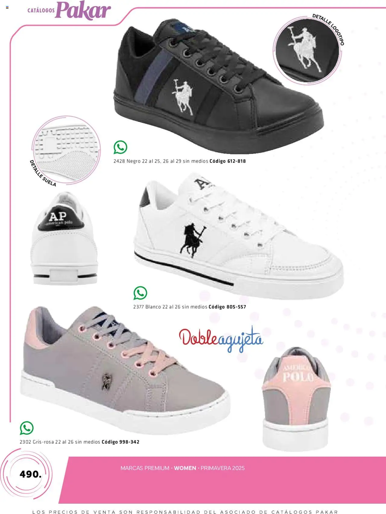 Nuevas ofertas de SC Pakar válidas en toda la República Mexicana desde el 06.03.2025. ¡Encuentra las mejores ofertas en SC Pakar catálogo Women! | Página: 490