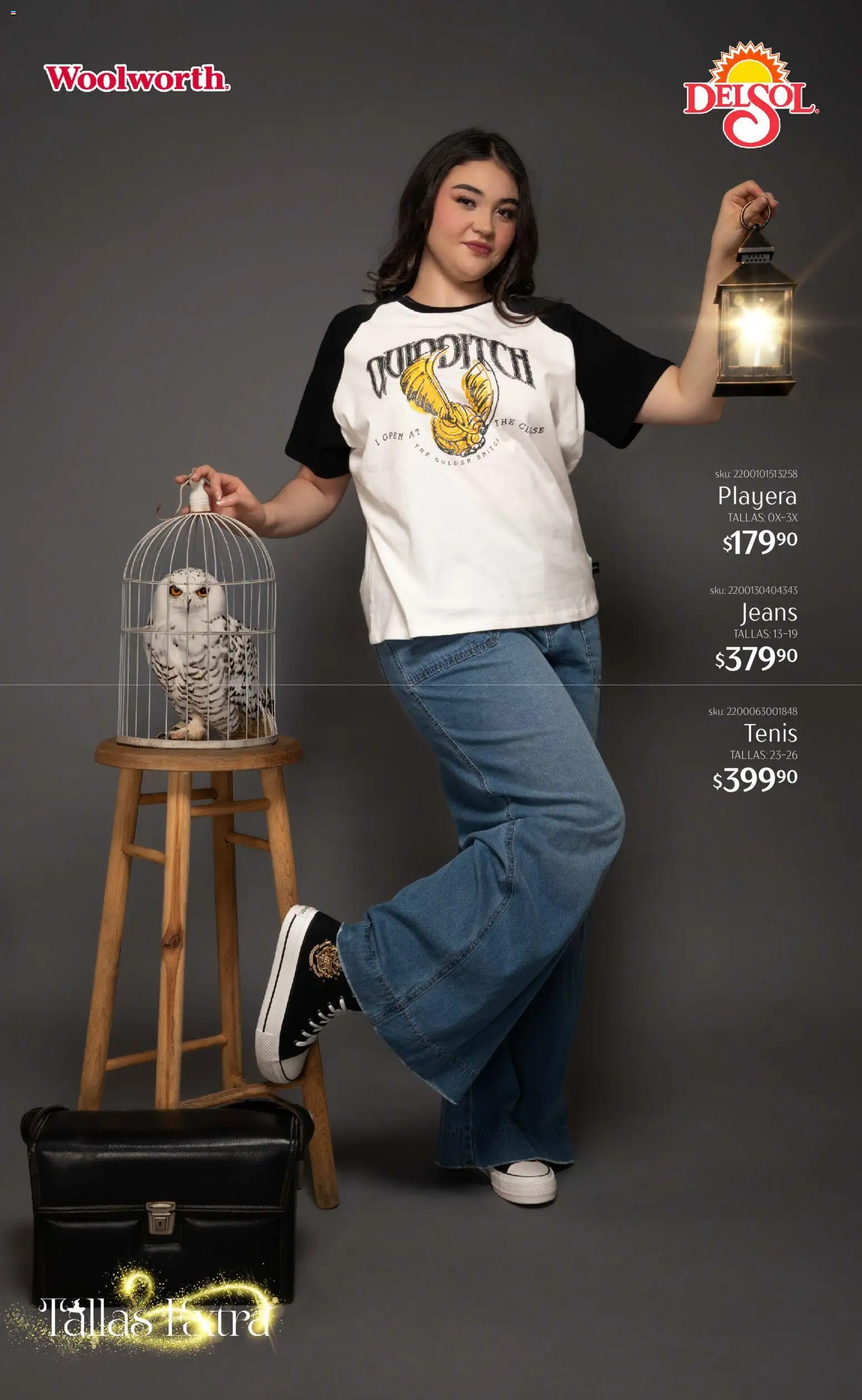 Nuevas ofertas de Del Sol y Woolworth válidas en toda la República Mexicana desde el 04.12.2025. ¡Encuentra las mejores ofertas en Del Sol y Woolworth catálogo Harry Potter! | Página: 6