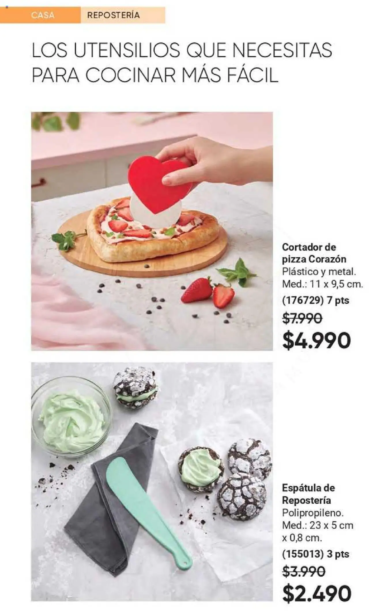 Catálogo AVON Fashion & Home │ válido desde el 11.07.2025 | Página: 35 | Productos: Espatula, Cortador, Pizza