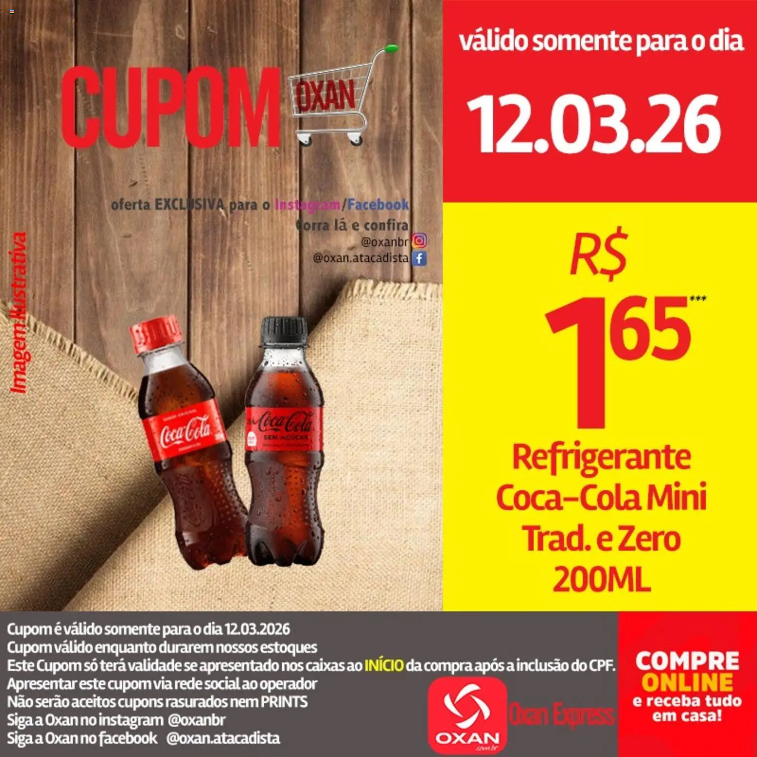 Oxan Atacadista Folheto - válido de 12.03.2026 | Página: 21 | Produtos: Cola, Açúcar, Refrigerante