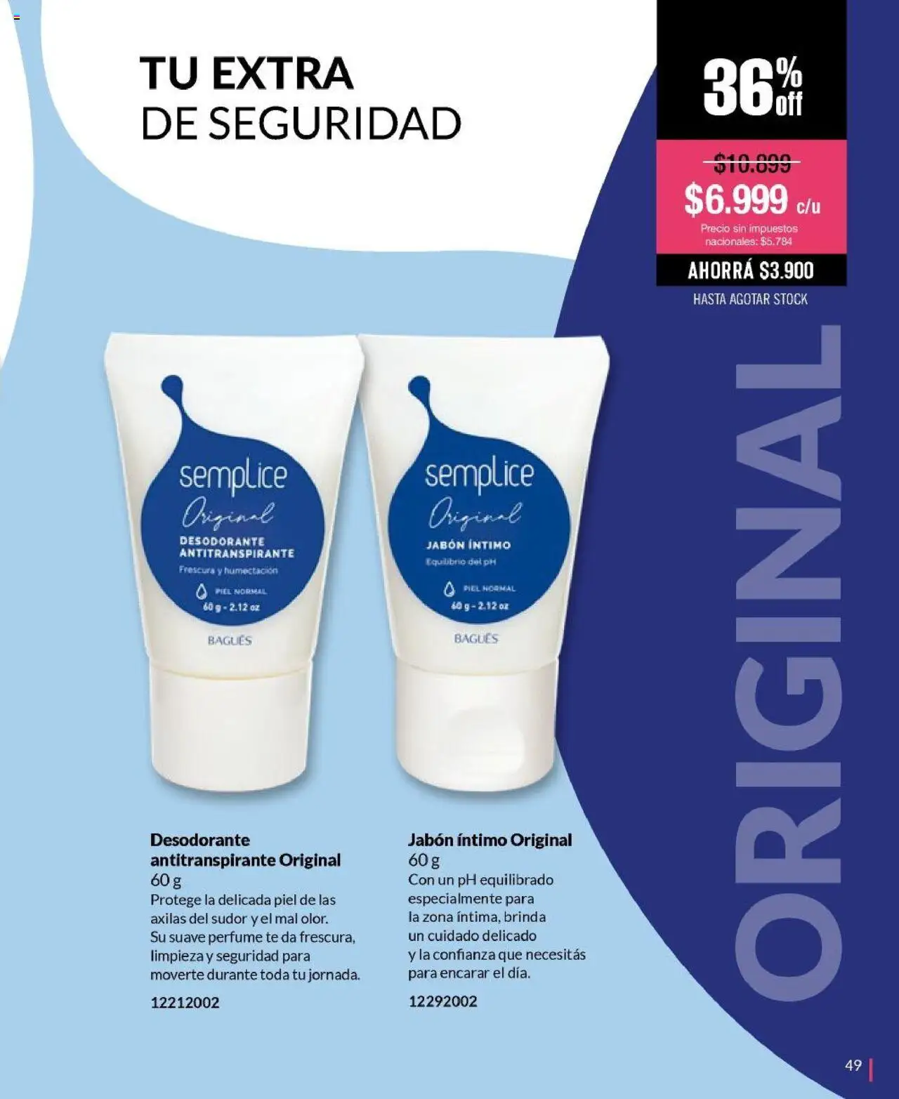 Bagués - Catálogo │ válido desde el 22.09.2025 | Página: 49 | Productos: Jabón, Desodorante, Antitranspirante, Té