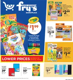 Preview of Fry's Food weekly ads valid from 30.07.2025