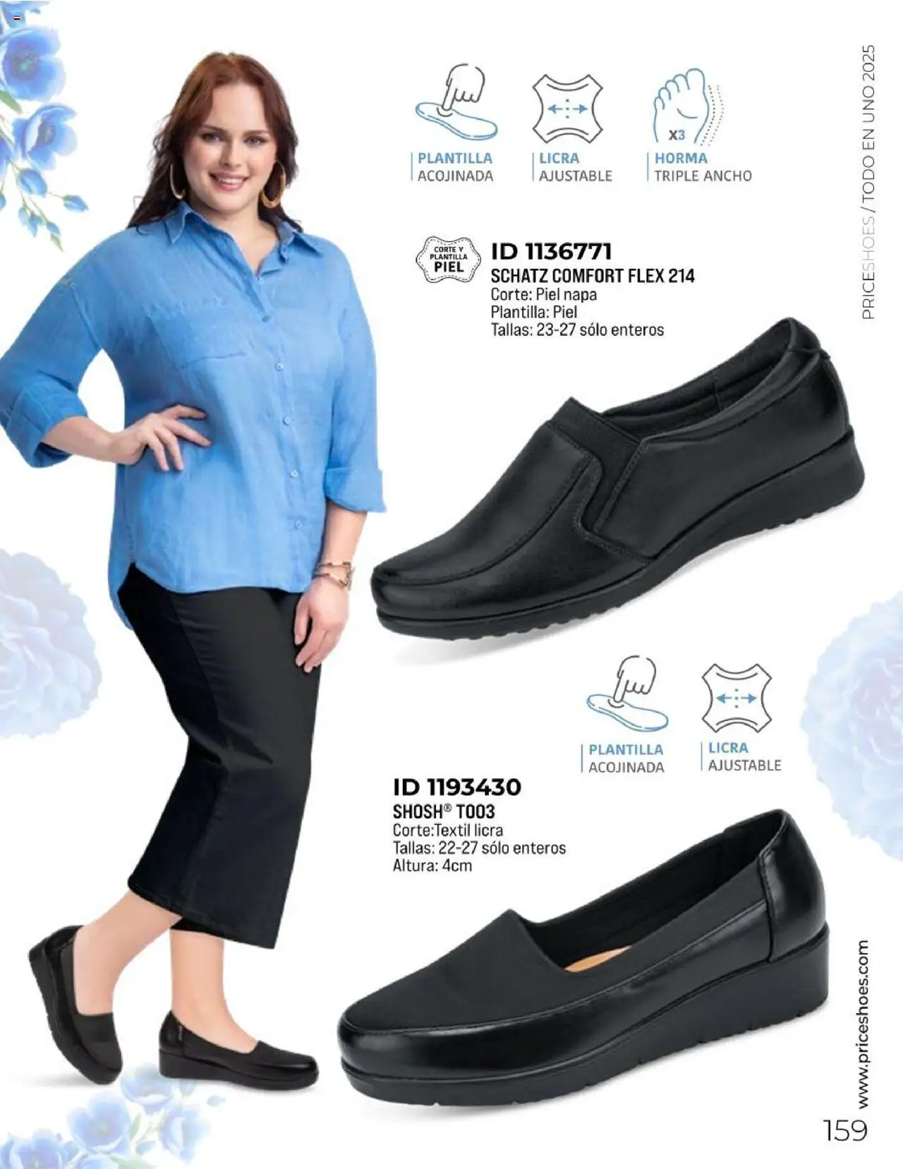 Nuevas ofertas de Price Shoes válidas en toda la República Mexicana desde el 05.05.2025. ¡Encuentra las mejores ofertas en Price Shoes catálogo Todo En 1 2025! | Página: 159