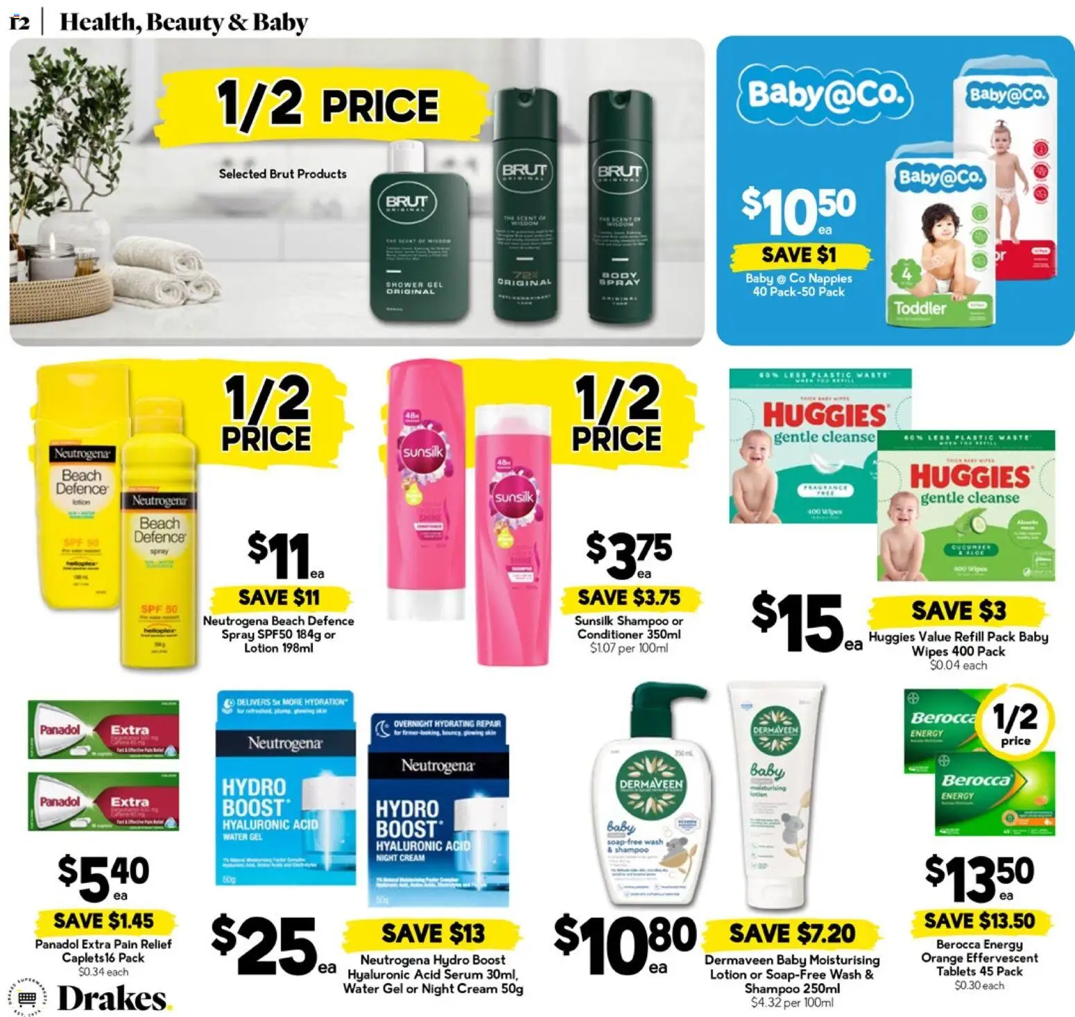 Drakes catalogue - valid from 18.02.2026 | Page: 12 | Products: Lotion, Cream, Tablets, Pain relief