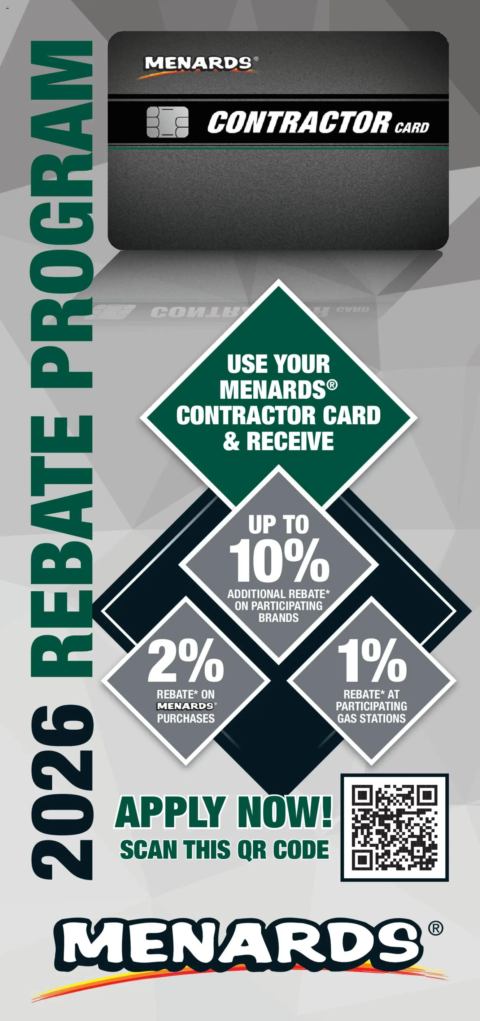 Menards - Contractor Catalog - valid from 01.01.2026 | Page: 1