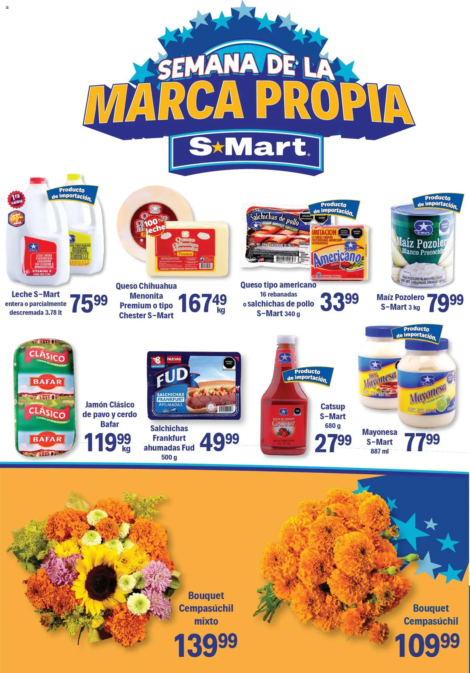 Nuevas ofertas de S-Mart válidas en toda la República Mexicana desde el 31.10.2025. ¡Encuentra las mejores ofertas en S-Mart folleto Matamoros! | Página: 5 | Productos: Pollo, Maíz, Tomate, Limón