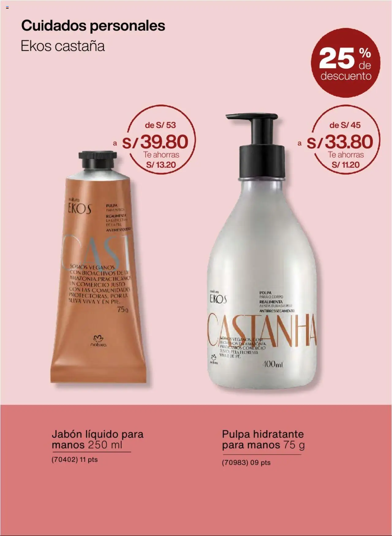 Catálogo Natura válido desde 01.07.2025 | Página: 11 | Productos: Jabón, Té