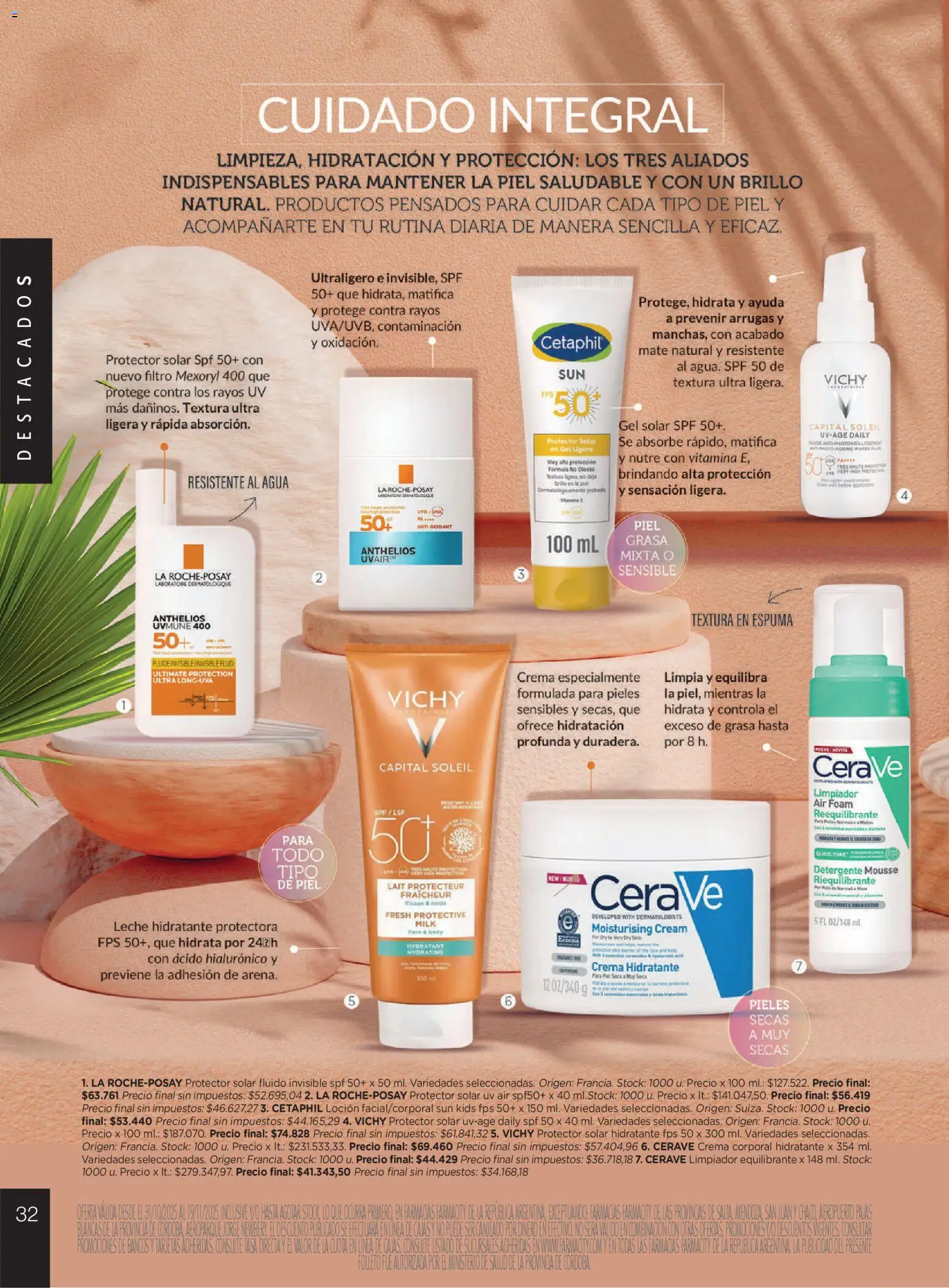 Farmacity catálogo │ válido desde el 30.10.2025 | Página: 32 | Productos: Mate, Mousse, Leche, Crema