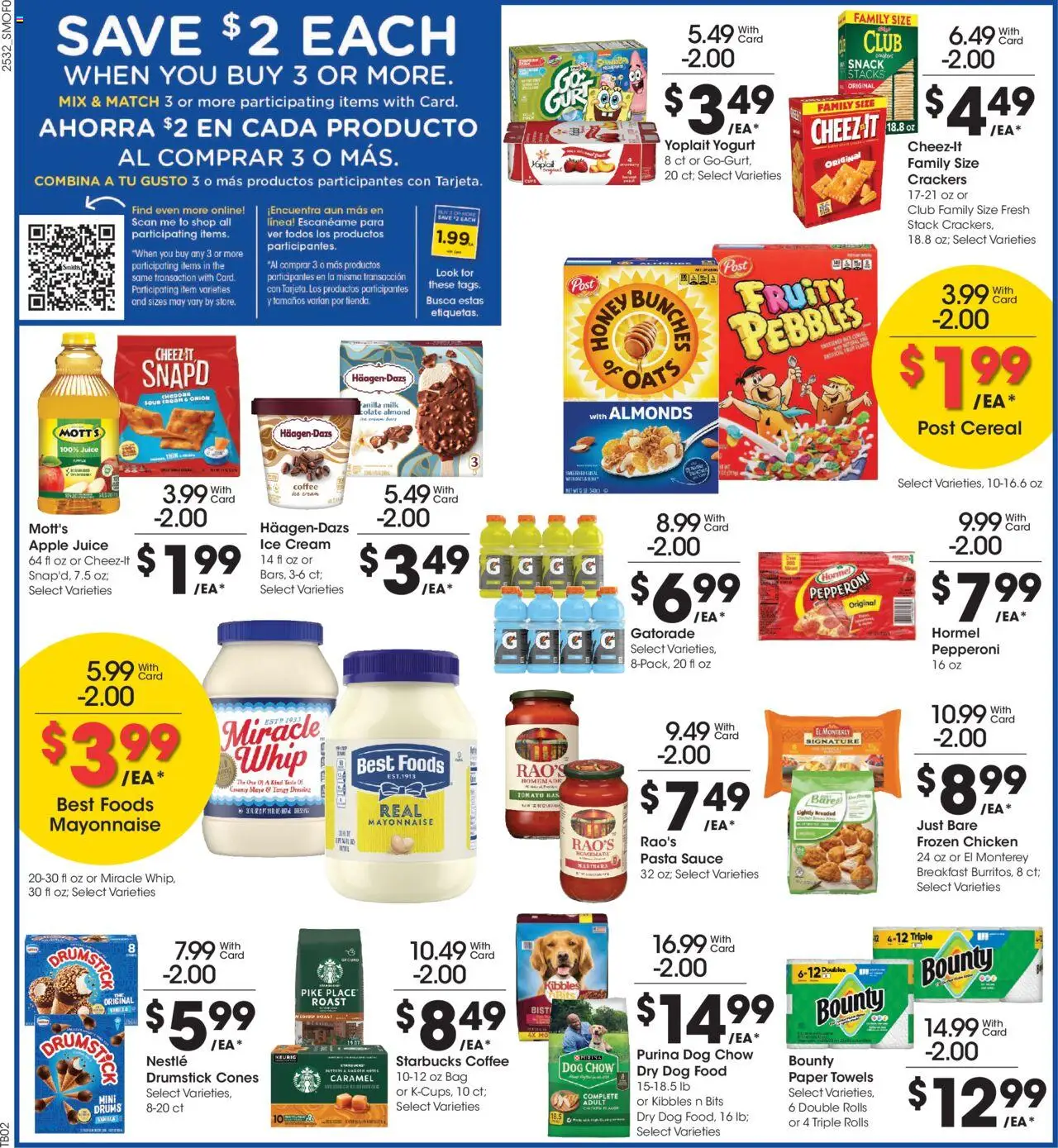 Smith's Weekly Ad - valid from 10.09.2025 | Page: 4 | Products: Coffee, Sour cream, Ice cream, Onion