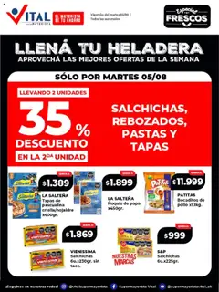 Vista previa Vital - Llená tu heladera válido desde el 05.08.2025