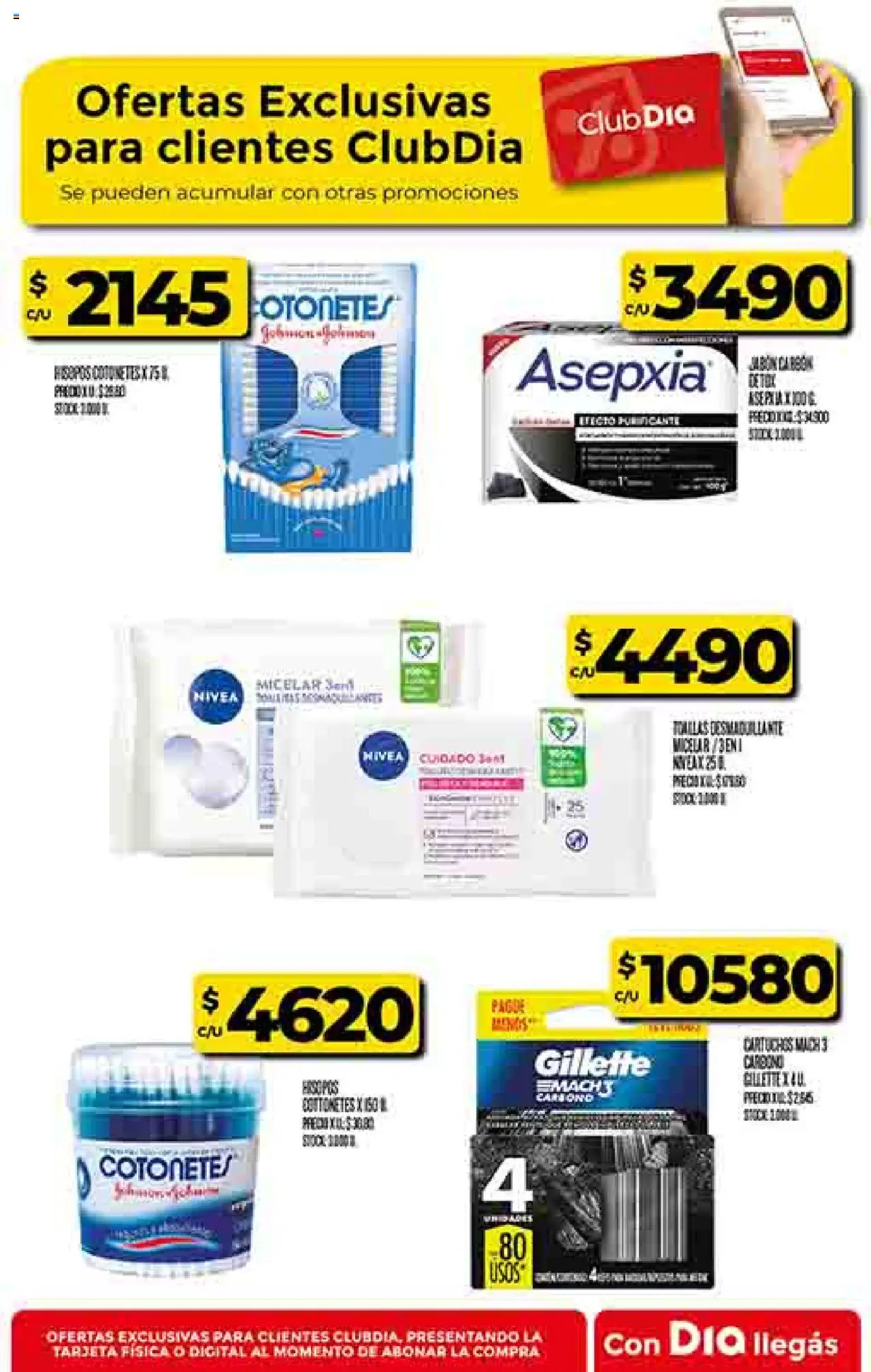 Dia - Ofertas - Salta y Jujuy │ válido desde el 01.10.2025 | Página: 55 | Productos: Toallas, Desmaquillante, Jabón