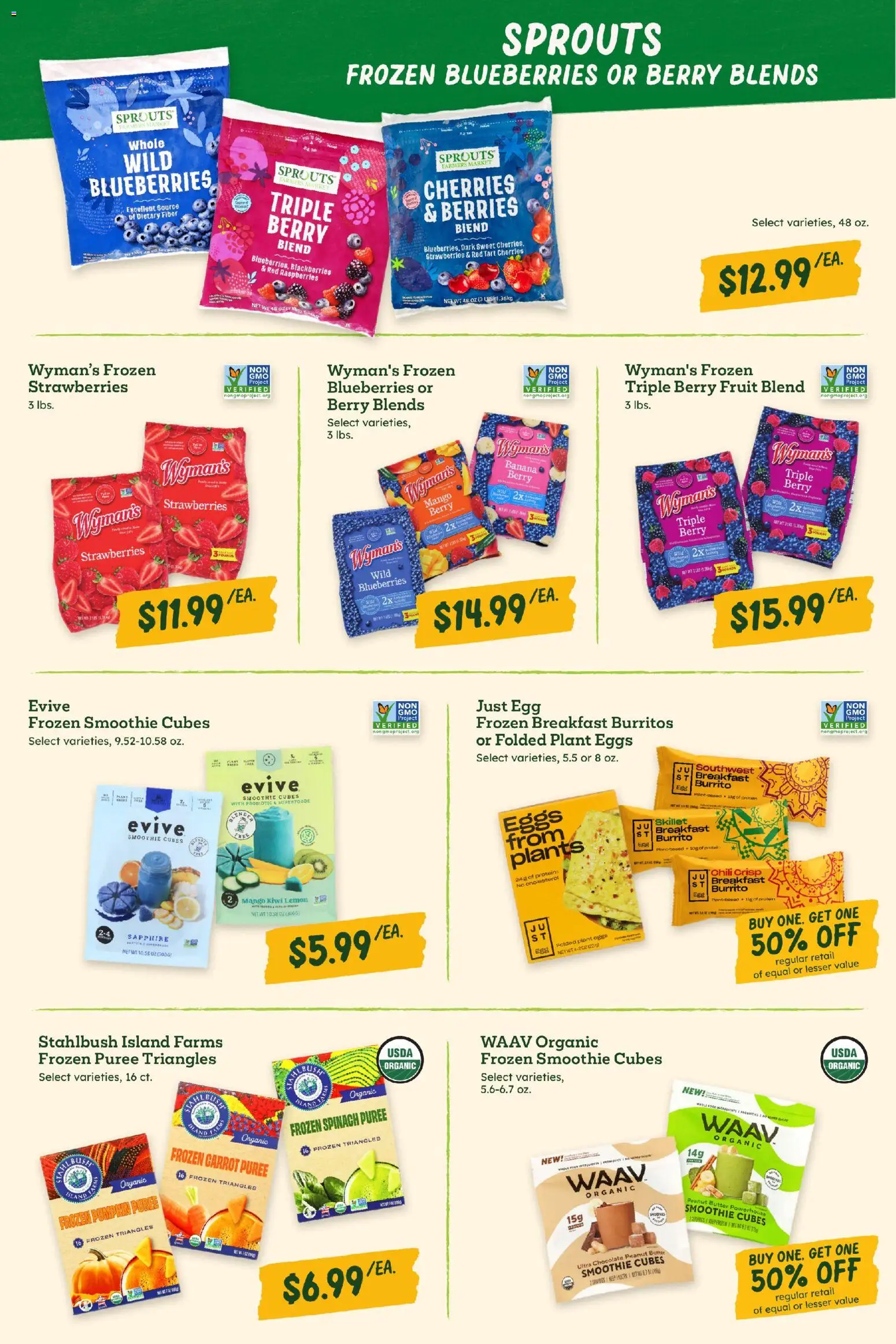 Sprouts Monthly Ad - valid from 31.12.2025 | Page: 22 | Products: Cherries, Berries, Eggs, Kiwi